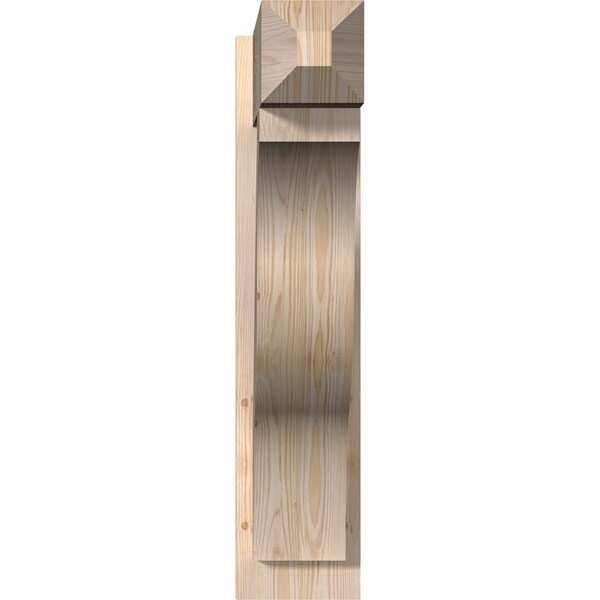 Funston Smooth Craftsman Outlooker, Douglas Fir, 7 1/2W X 26D X 34H